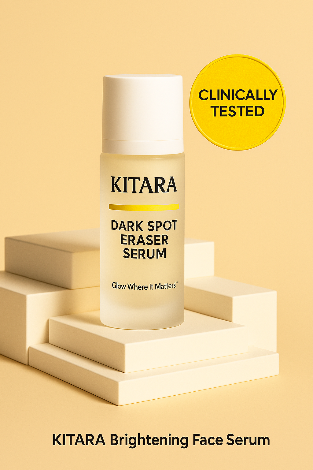 KITARA Brightening Face Serum – Clinically Tested